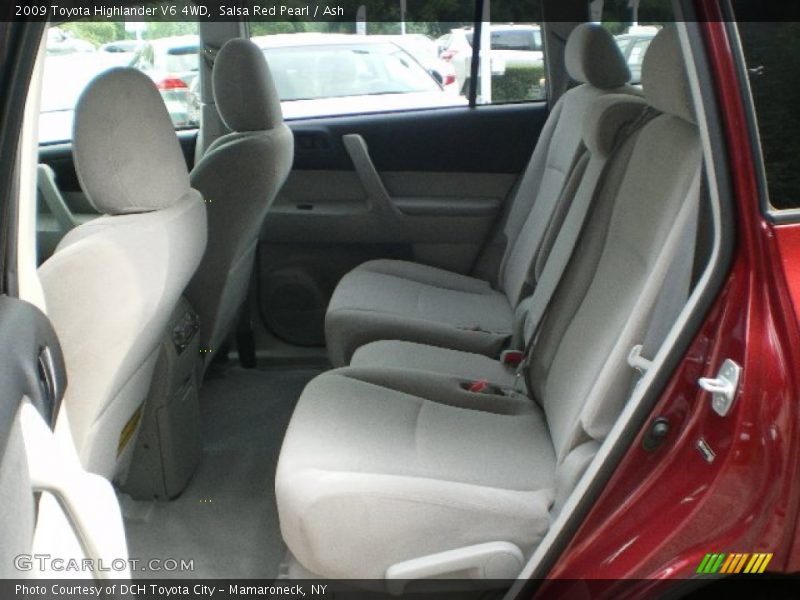 Salsa Red Pearl / Ash 2009 Toyota Highlander V6 4WD
