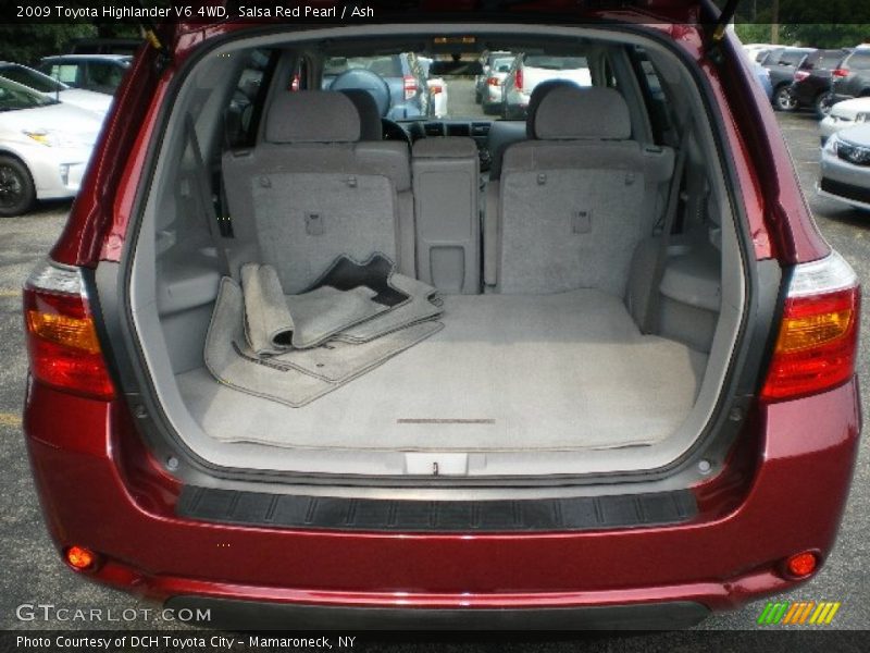 Salsa Red Pearl / Ash 2009 Toyota Highlander V6 4WD