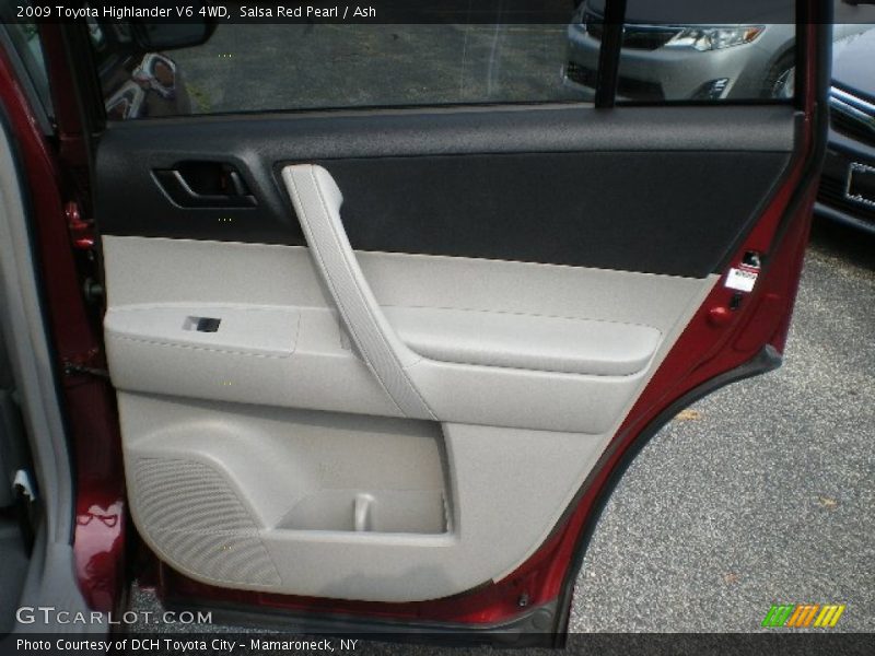 Salsa Red Pearl / Ash 2009 Toyota Highlander V6 4WD