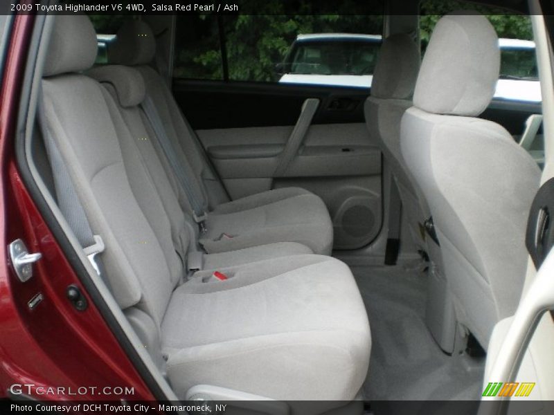 Salsa Red Pearl / Ash 2009 Toyota Highlander V6 4WD