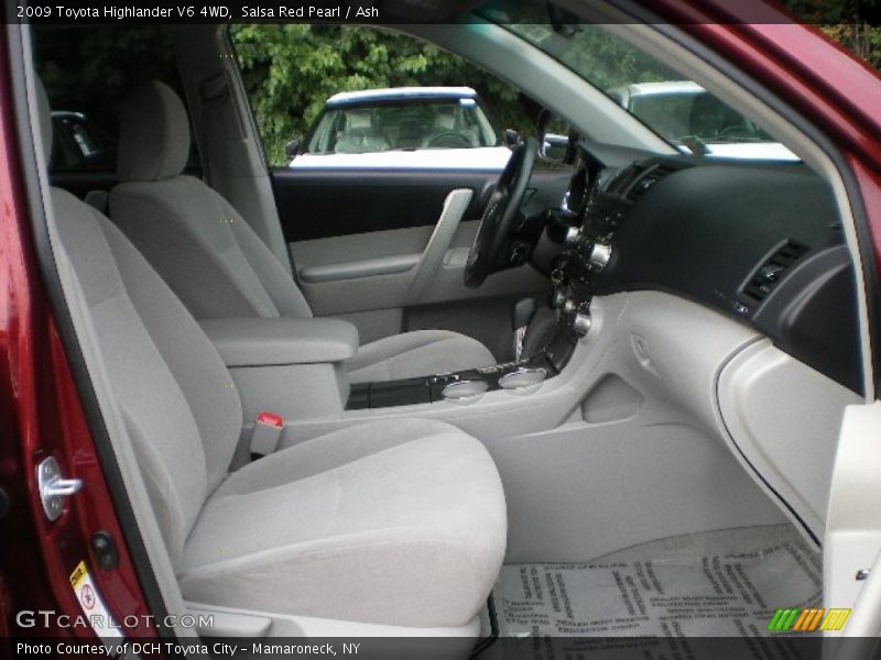 Salsa Red Pearl / Ash 2009 Toyota Highlander V6 4WD