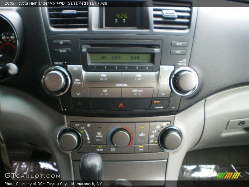 Salsa Red Pearl / Ash 2009 Toyota Highlander V6 4WD
