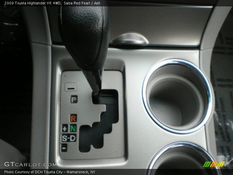 Salsa Red Pearl / Ash 2009 Toyota Highlander V6 4WD