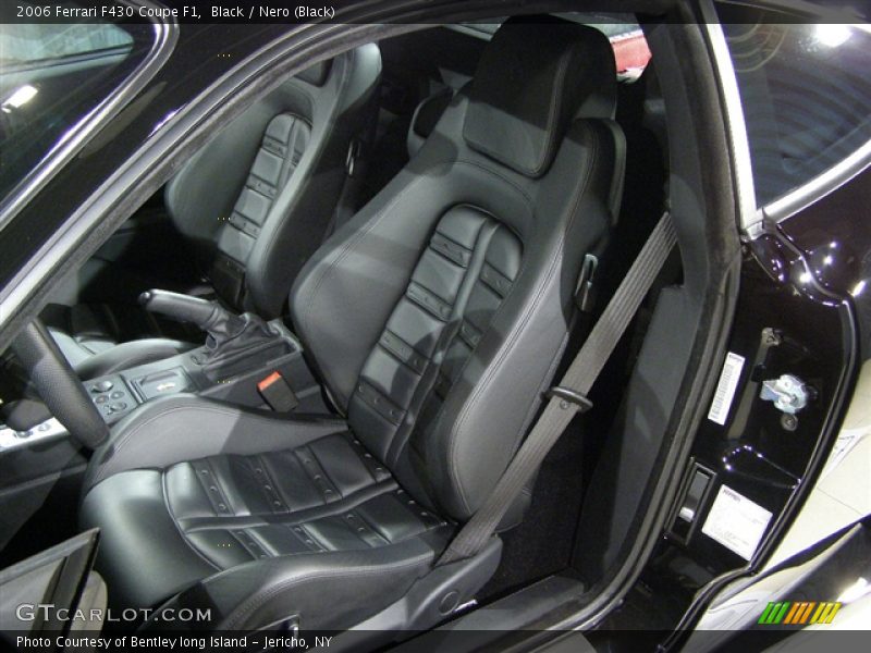 2006 Ferrari F430 Coupe F1, Black / Black, Daytona Style Seats - 2006 Ferrari F430 Coupe F1