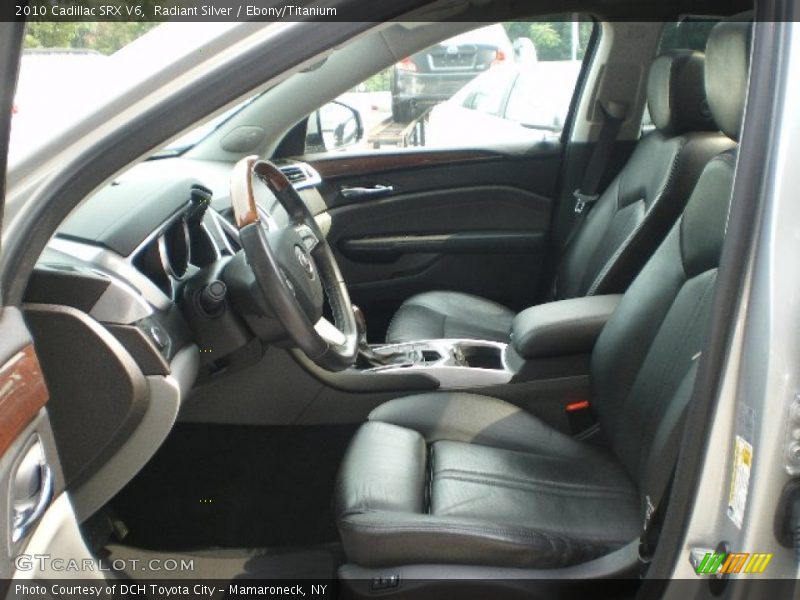 Radiant Silver / Ebony/Titanium 2010 Cadillac SRX V6