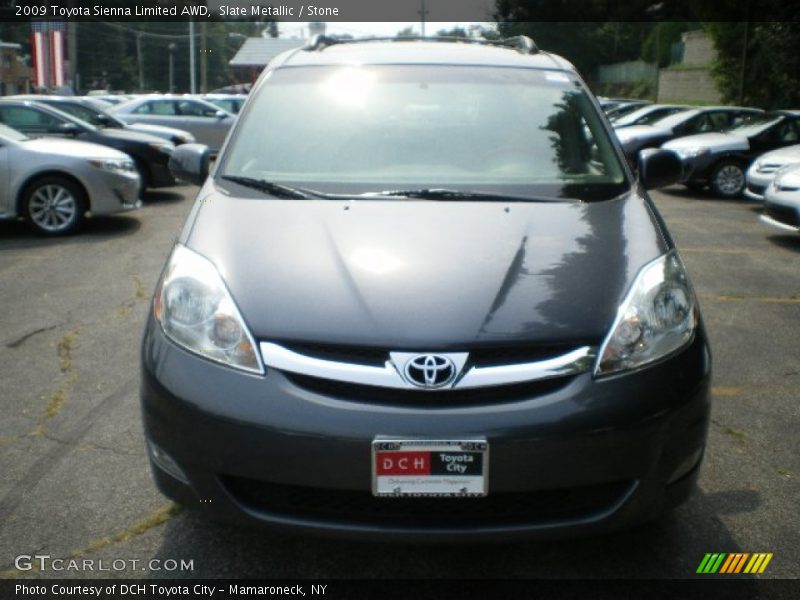 Slate Metallic / Stone 2009 Toyota Sienna Limited AWD