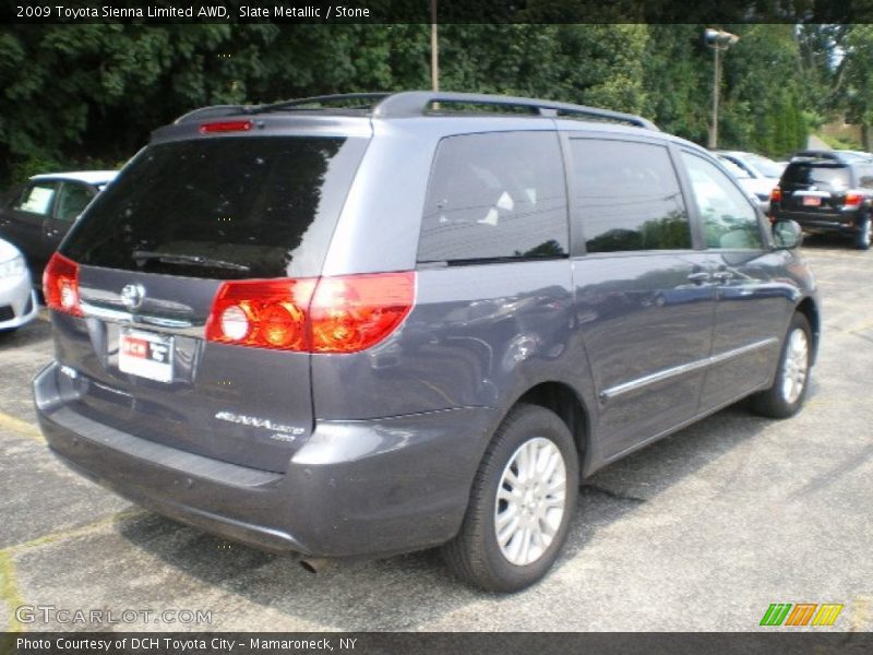 Slate Metallic / Stone 2009 Toyota Sienna Limited AWD