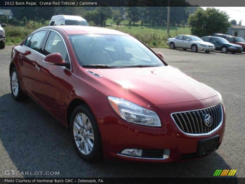 Crystal Red Tintcoat / Cashmere 2012 Buick Regal