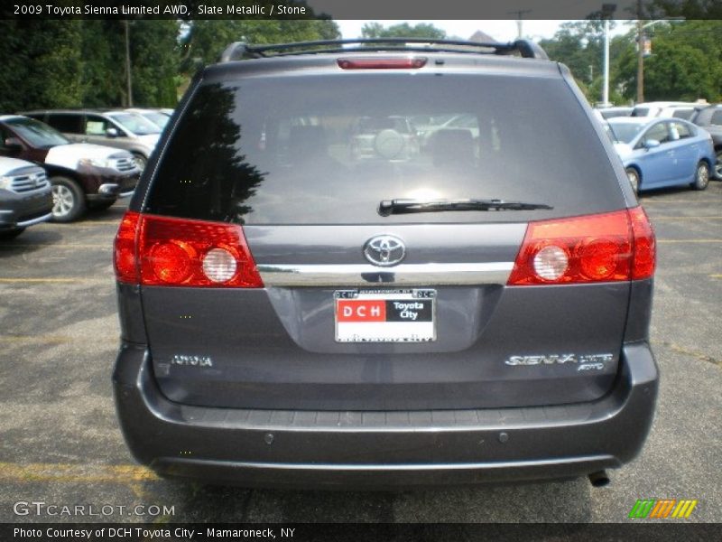 Slate Metallic / Stone 2009 Toyota Sienna Limited AWD