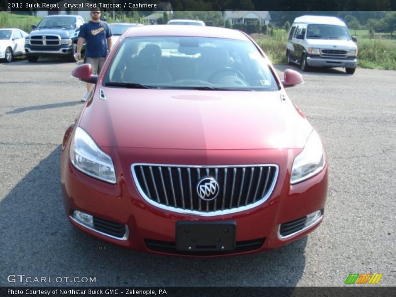 Crystal Red Tintcoat / Cashmere 2012 Buick Regal