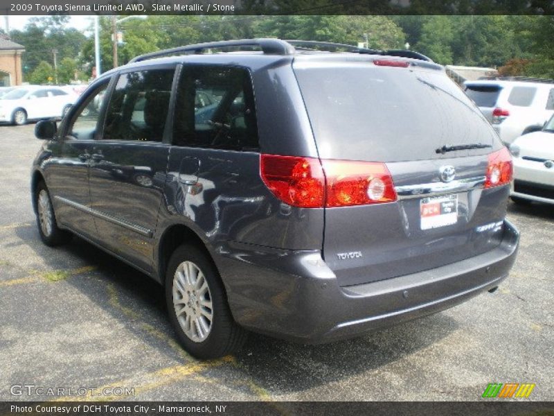 Slate Metallic / Stone 2009 Toyota Sienna Limited AWD