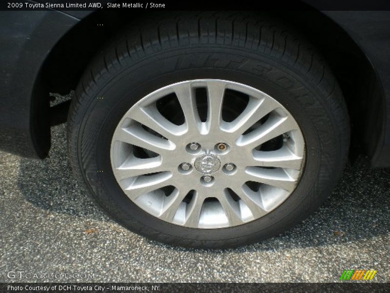 Slate Metallic / Stone 2009 Toyota Sienna Limited AWD