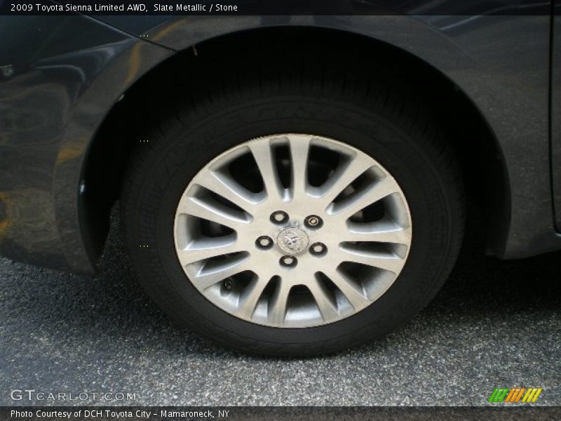 Slate Metallic / Stone 2009 Toyota Sienna Limited AWD