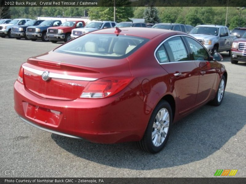 Crystal Red Tintcoat / Cashmere 2012 Buick Regal