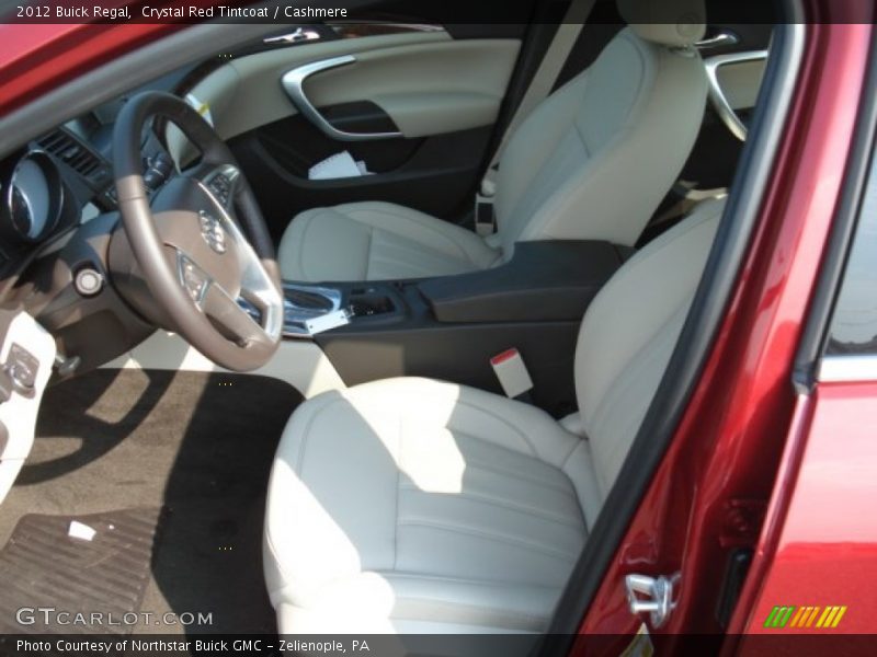 Front Seat of 2012 Regal 