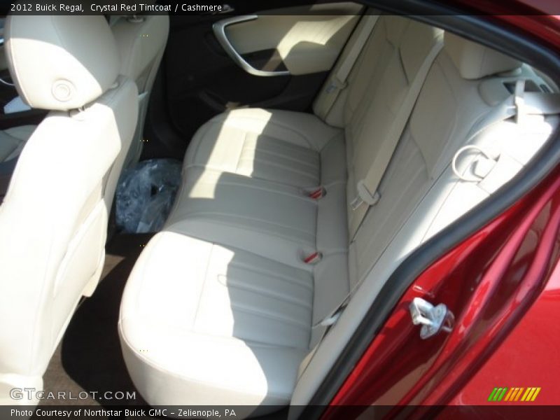 Rear Seat of 2012 Regal 