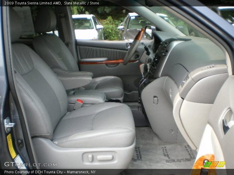 Slate Metallic / Stone 2009 Toyota Sienna Limited AWD