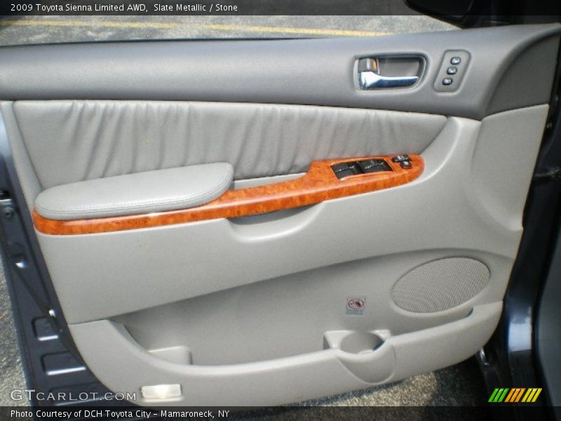 Slate Metallic / Stone 2009 Toyota Sienna Limited AWD