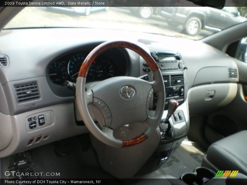 Slate Metallic / Stone 2009 Toyota Sienna Limited AWD