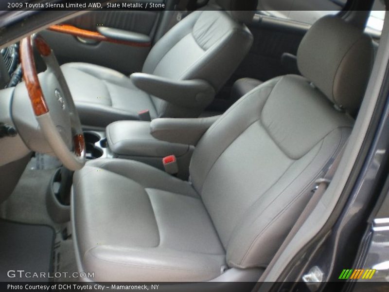 Slate Metallic / Stone 2009 Toyota Sienna Limited AWD