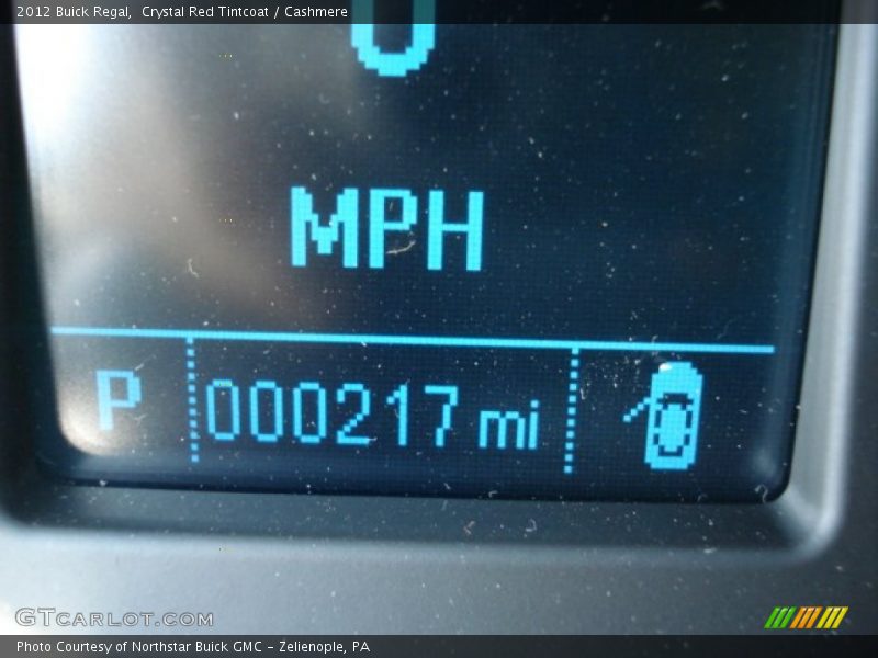 Crystal Red Tintcoat / Cashmere 2012 Buick Regal