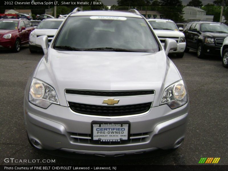 Silver Ice Metallic / Black 2012 Chevrolet Captiva Sport LT