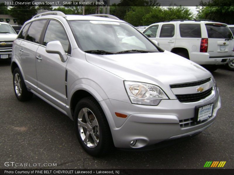Silver Ice Metallic / Black 2012 Chevrolet Captiva Sport LT