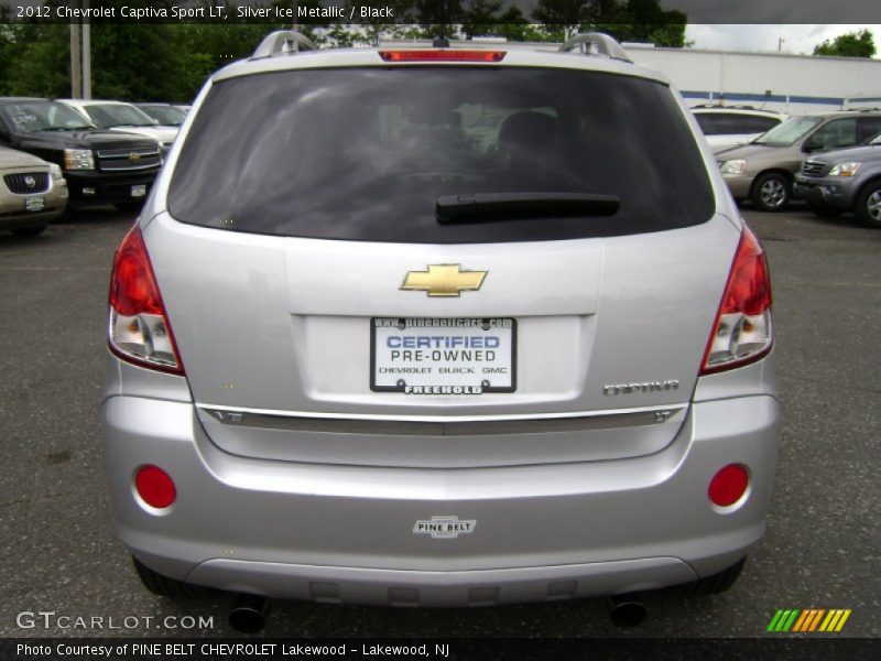 Silver Ice Metallic / Black 2012 Chevrolet Captiva Sport LT