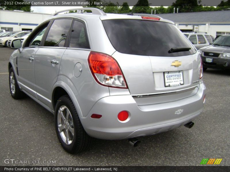 Silver Ice Metallic / Black 2012 Chevrolet Captiva Sport LT