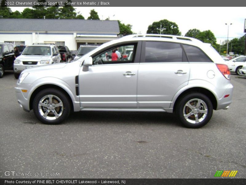 Silver Ice Metallic / Black 2012 Chevrolet Captiva Sport LT