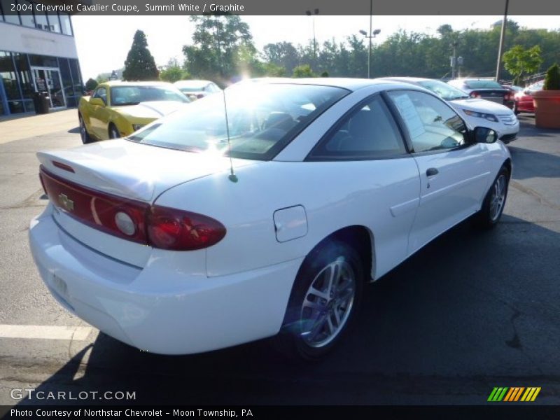Summit White / Graphite 2004 Chevrolet Cavalier Coupe