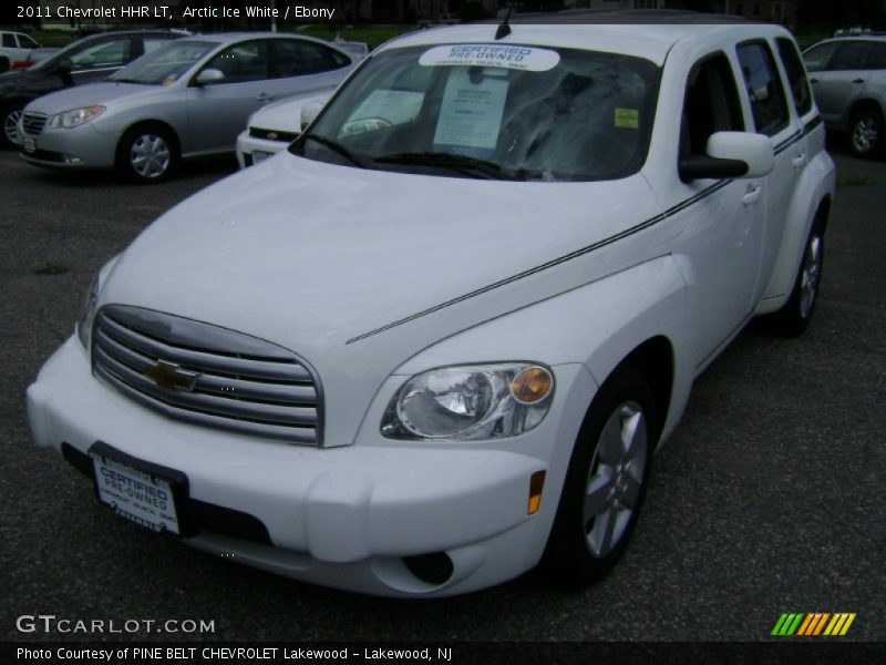 Arctic Ice White / Ebony 2011 Chevrolet HHR LT