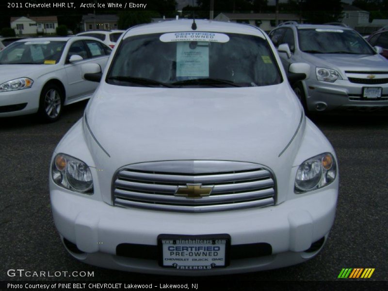 Arctic Ice White / Ebony 2011 Chevrolet HHR LT