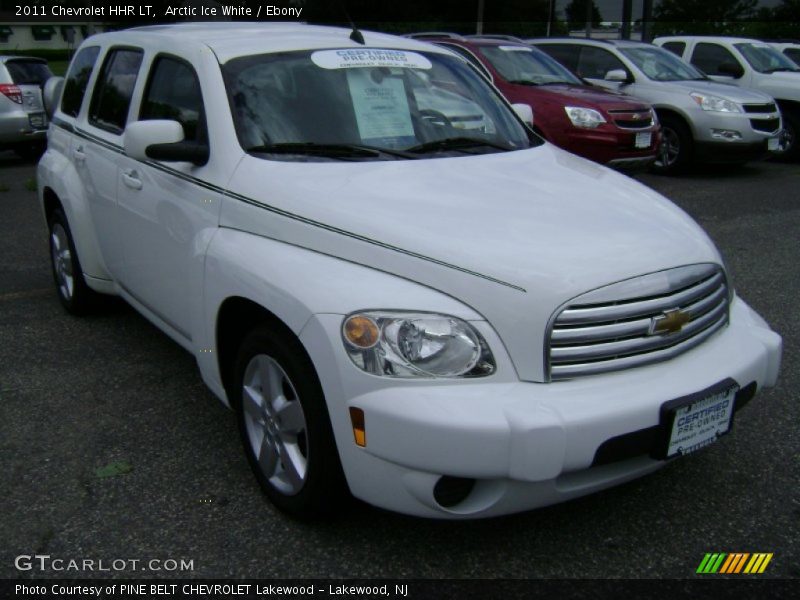Arctic Ice White / Ebony 2011 Chevrolet HHR LT
