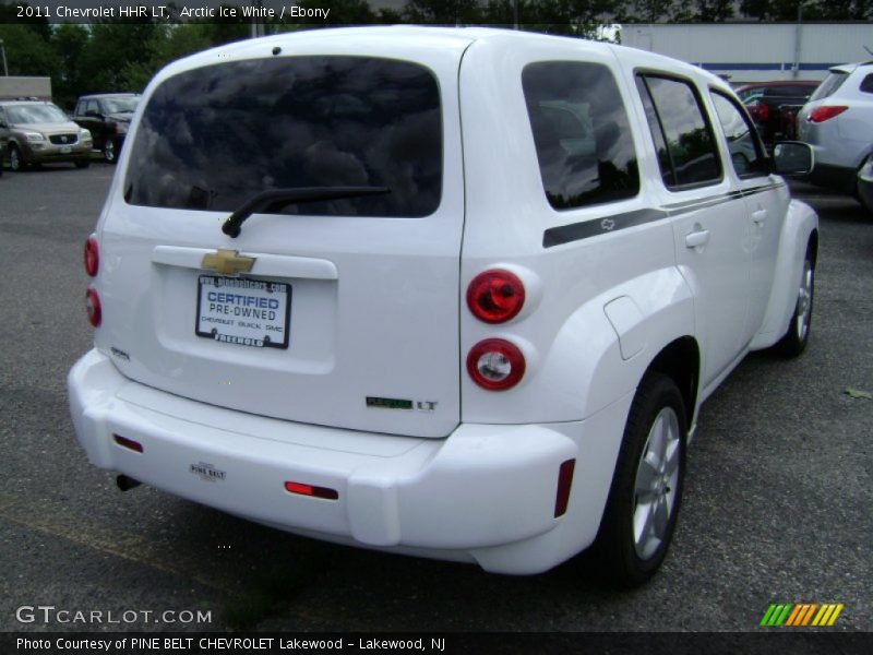 Arctic Ice White / Ebony 2011 Chevrolet HHR LT