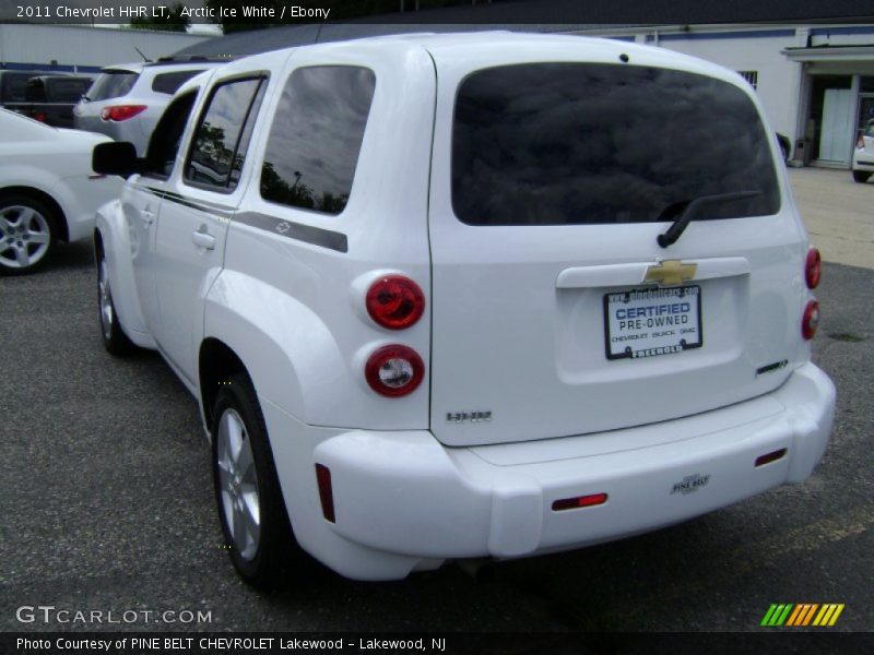 Arctic Ice White / Ebony 2011 Chevrolet HHR LT