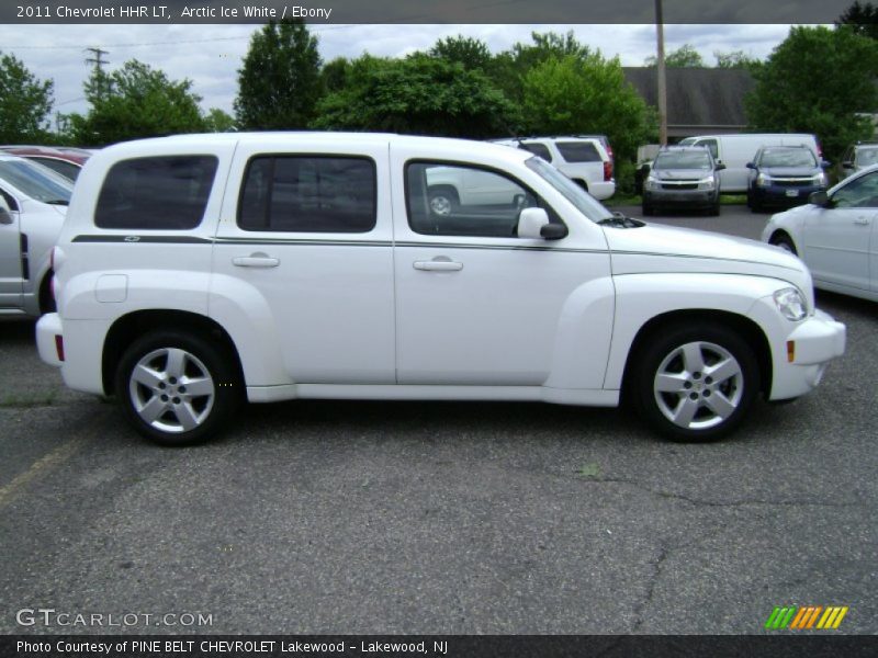 Arctic Ice White / Ebony 2011 Chevrolet HHR LT