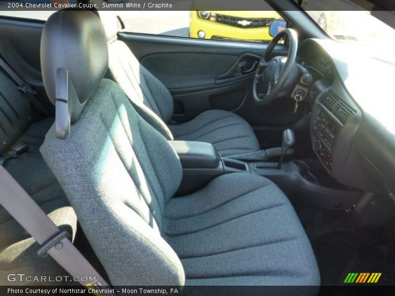 Summit White / Graphite 2004 Chevrolet Cavalier Coupe
