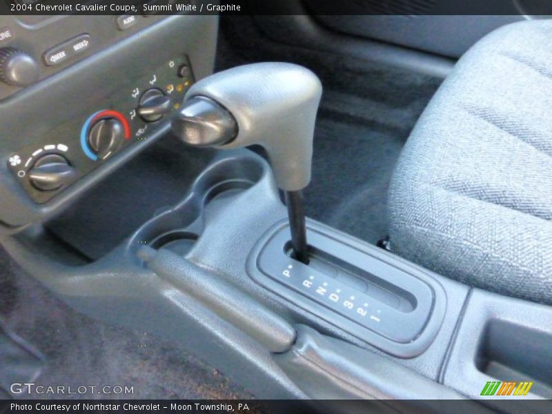 Summit White / Graphite 2004 Chevrolet Cavalier Coupe