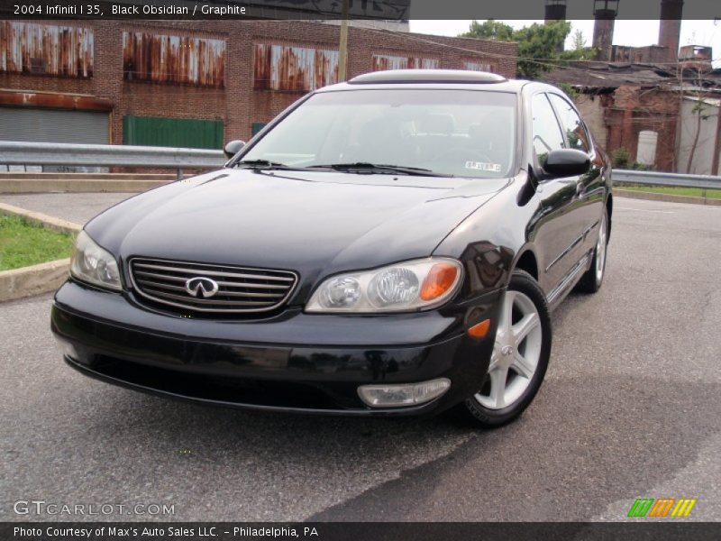 Black Obsidian / Graphite 2004 Infiniti I 35