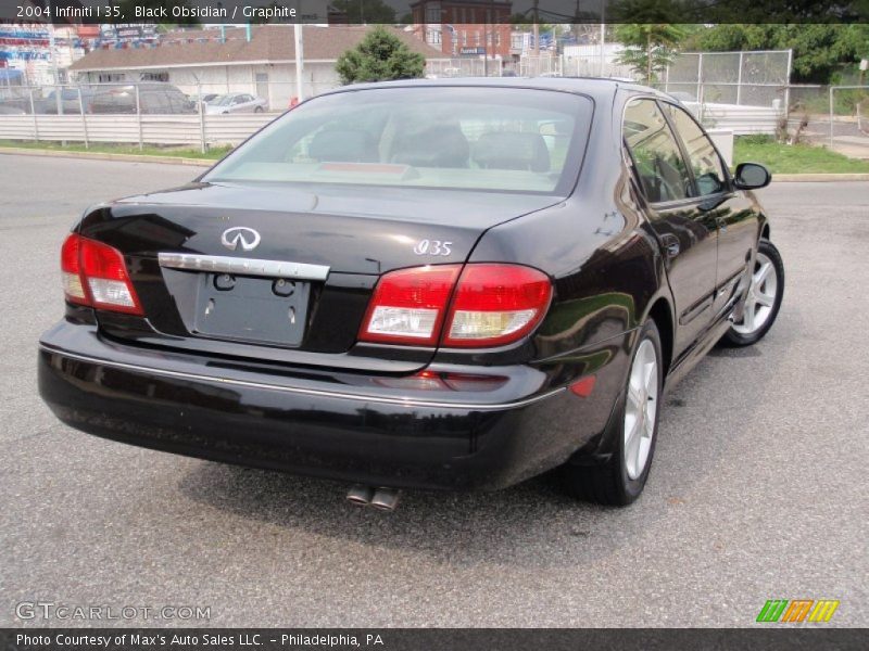 Black Obsidian / Graphite 2004 Infiniti I 35