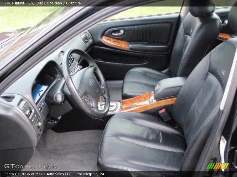 Black Obsidian / Graphite 2004 Infiniti I 35