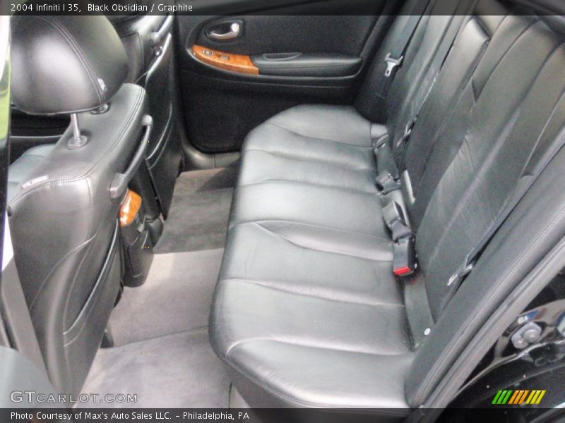 Black Obsidian / Graphite 2004 Infiniti I 35