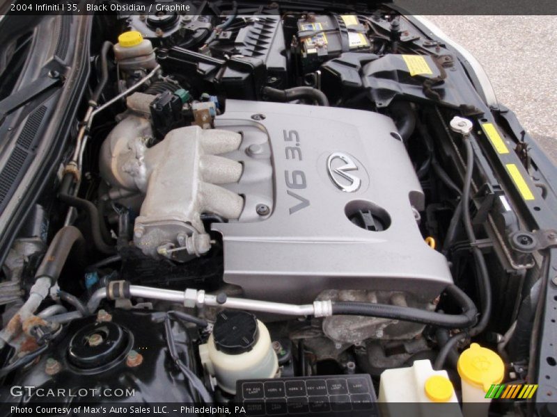 Black Obsidian / Graphite 2004 Infiniti I 35
