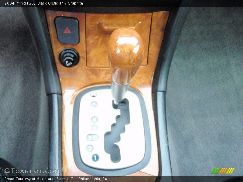 Black Obsidian / Graphite 2004 Infiniti I 35