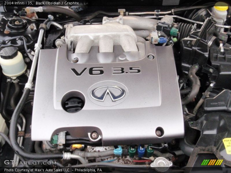 Black Obsidian / Graphite 2004 Infiniti I 35