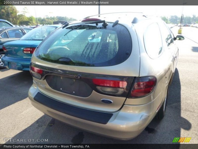 Harvest Gold Metallic / Medium Parchment 2000 Ford Taurus SE Wagon
