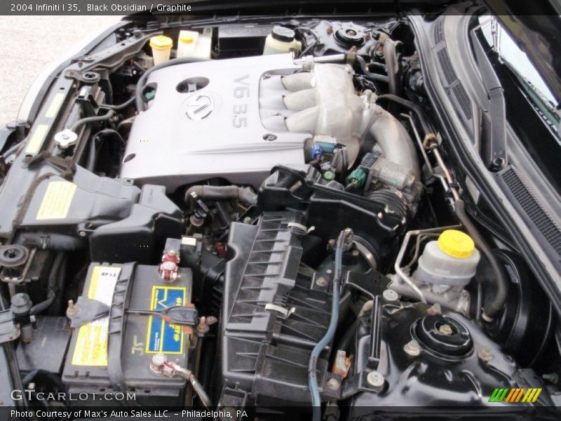 Black Obsidian / Graphite 2004 Infiniti I 35