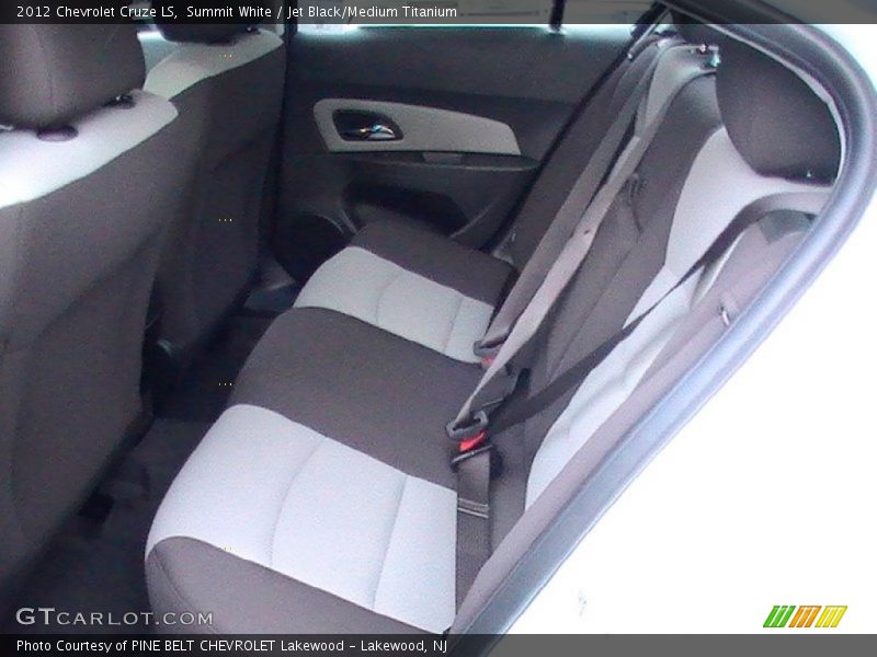 Summit White / Jet Black/Medium Titanium 2012 Chevrolet Cruze LS