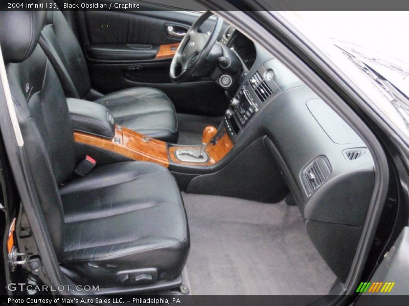 Black Obsidian / Graphite 2004 Infiniti I 35